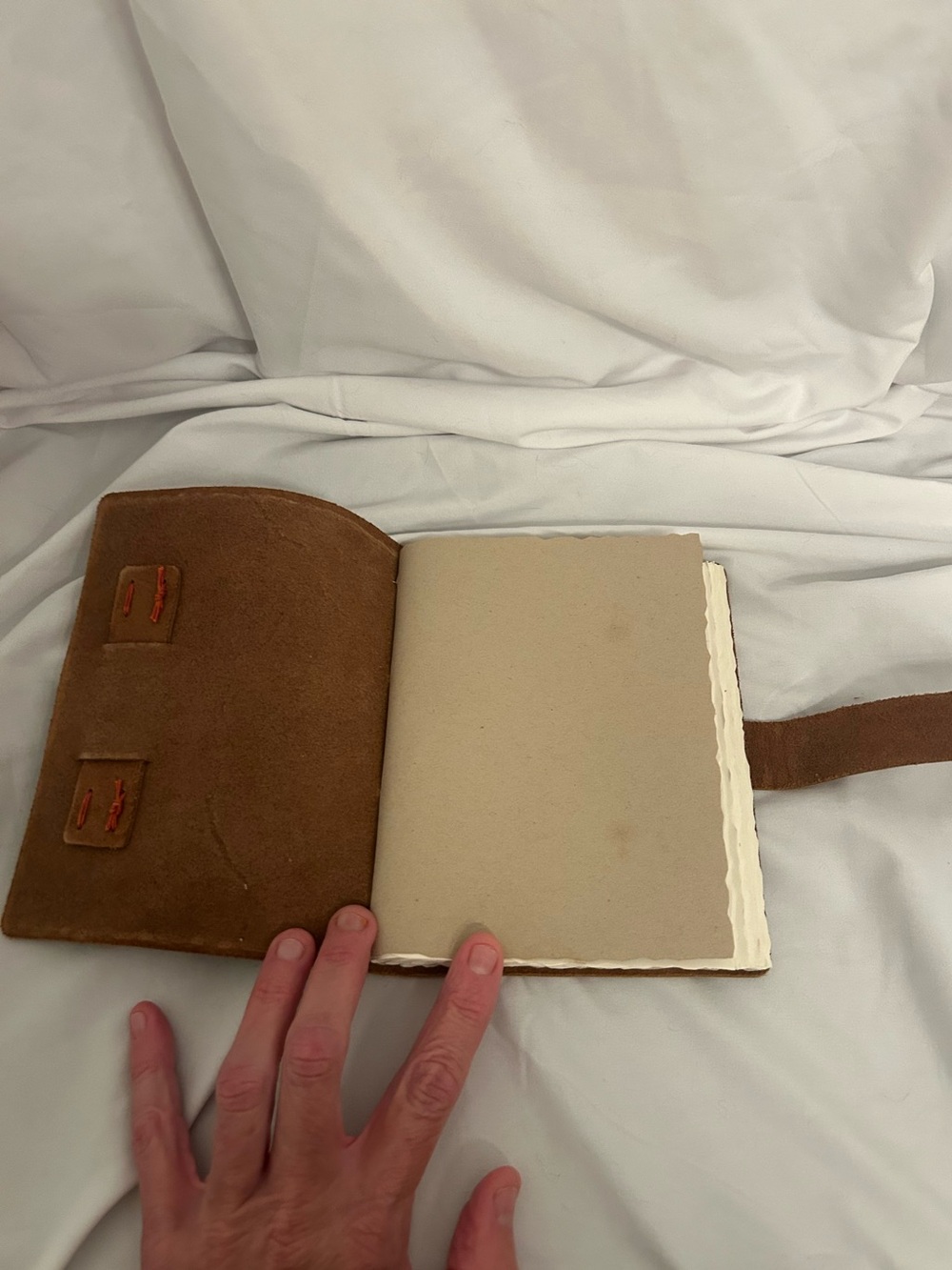 Brown Leather Journal - Picture 3 of 5